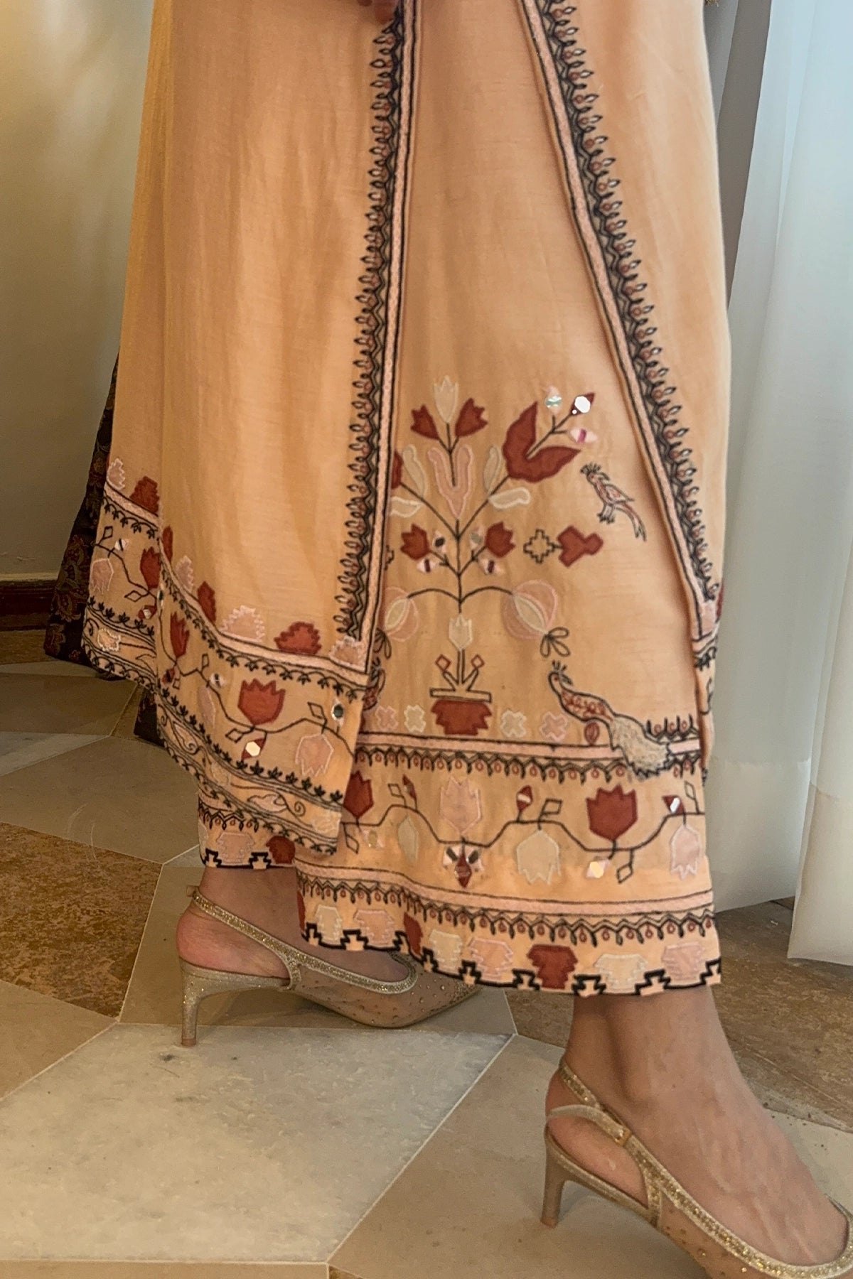 Coral Whisper Trouser