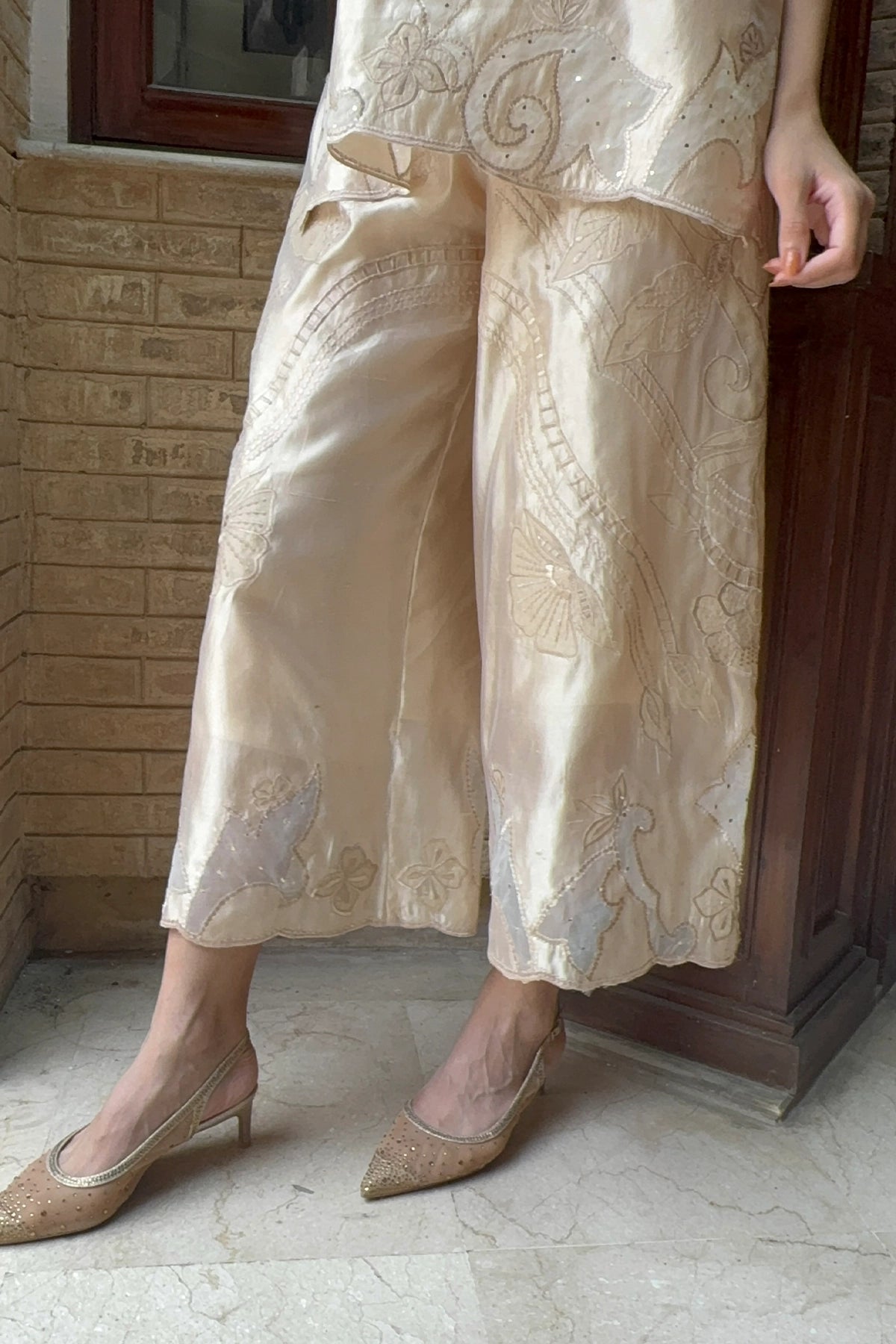 Golden Glow Trouser