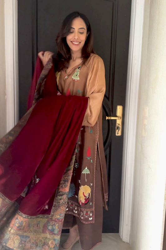 Antique Bronze Shawl