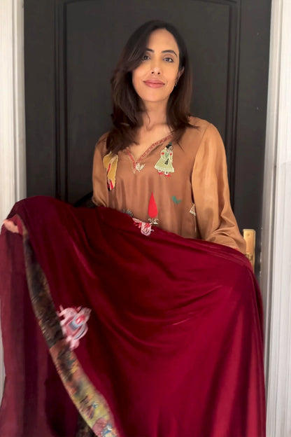 Antique Bronze Shawl