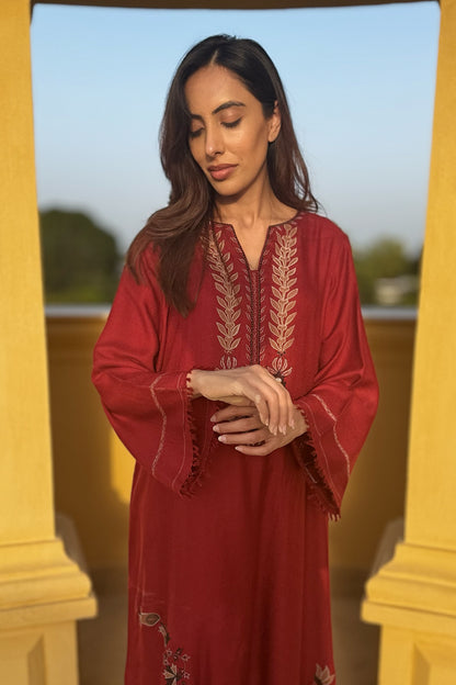 Burgundy Tunic