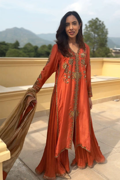 Rust Royale Dupatta