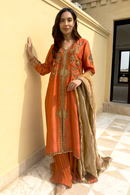 Rust Royale Dupatta