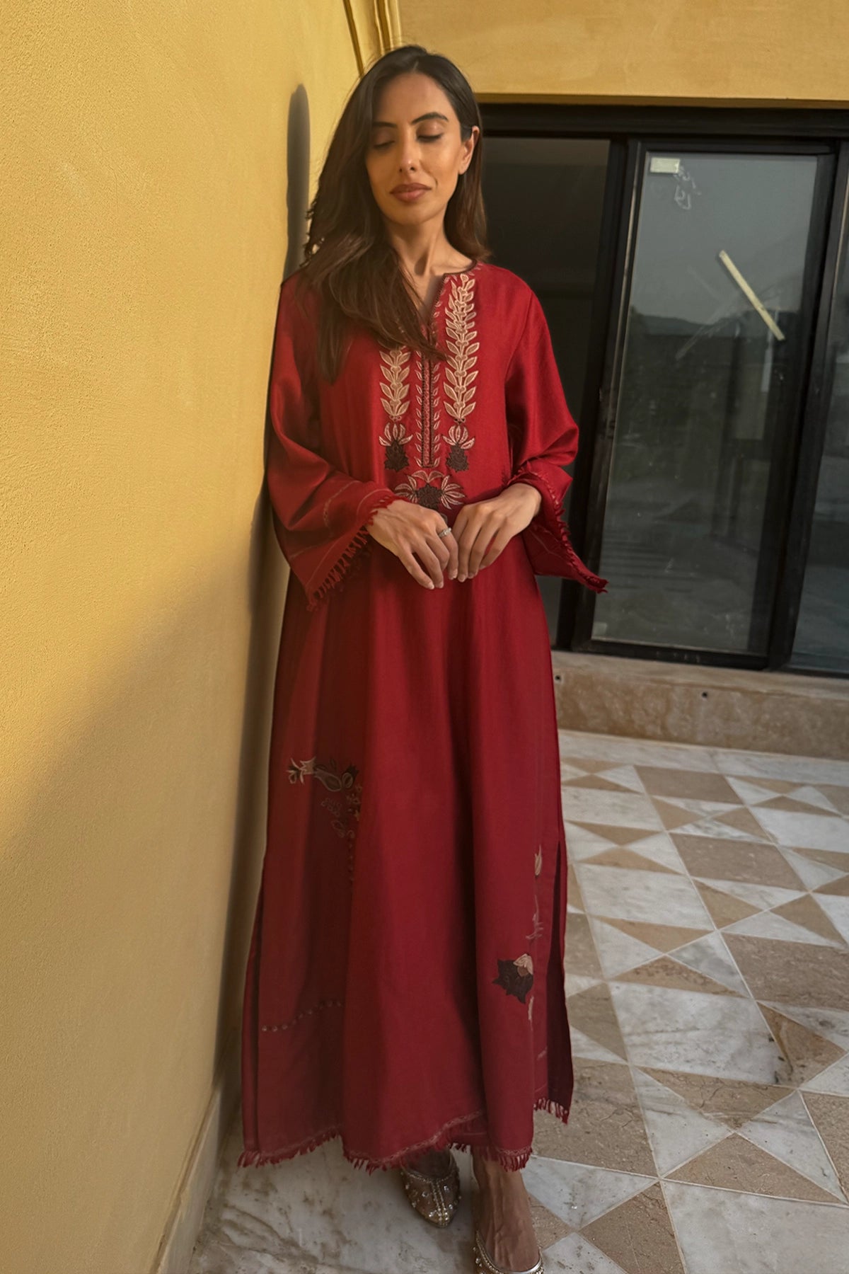 Burgundy Tunic
