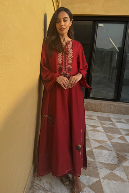 Burgundy Tunic