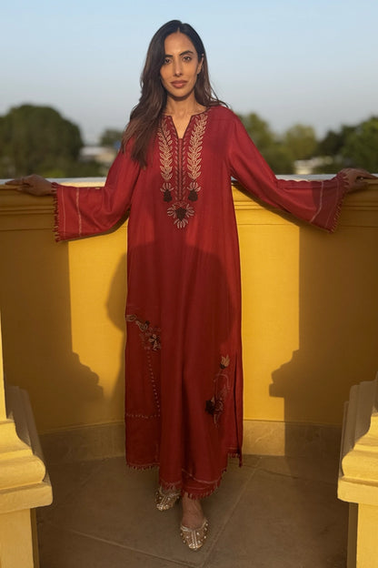 Burgundy Tunic
