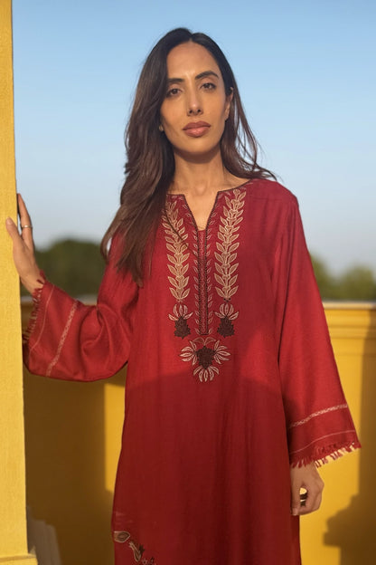 Burgundy Tunic