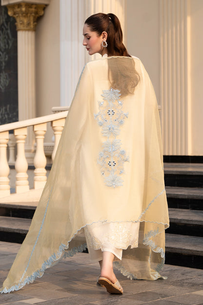 Ivory Cedar Dupatta