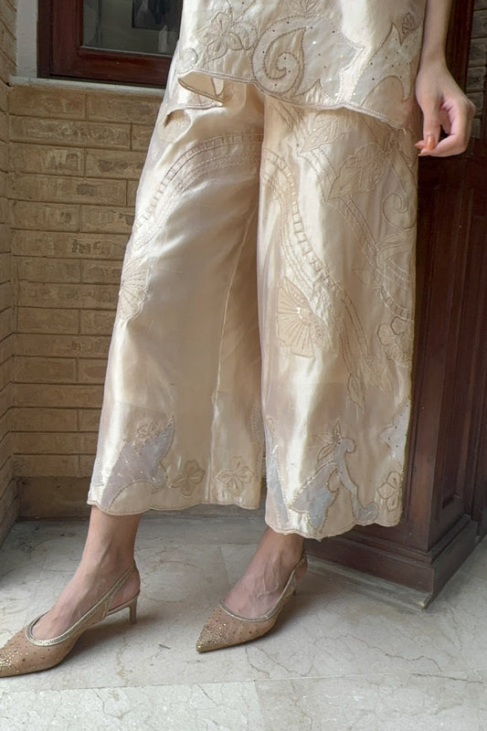 Golden Glow Trouser