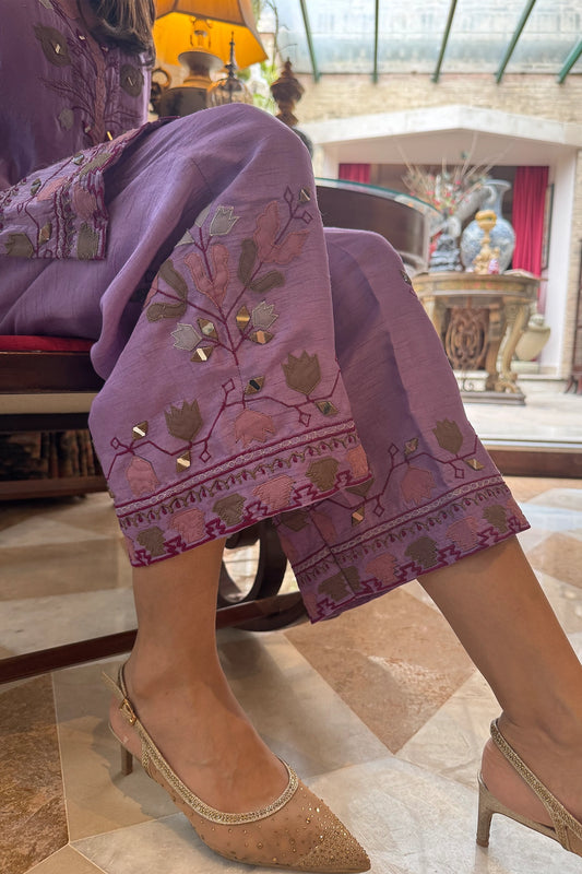 Lilac Bloom Trouser