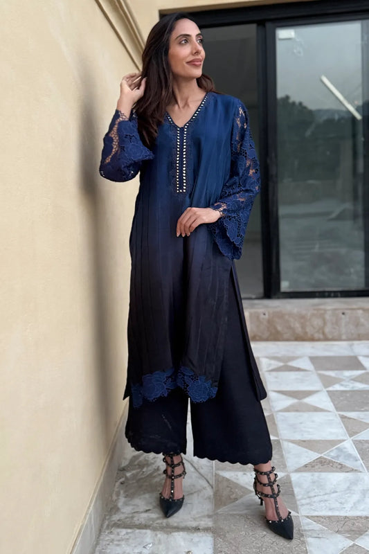 Midnight Blue Ombré